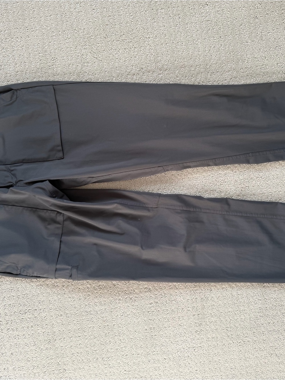 Men's ALO Black Straight-Leg Work Pants